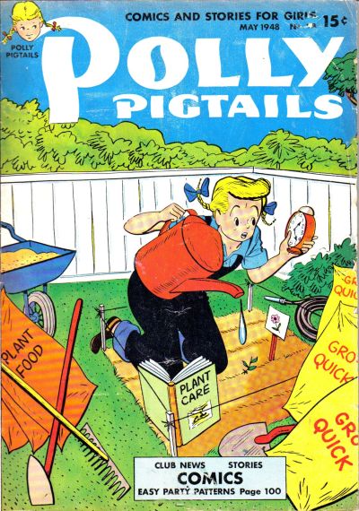 Cover for Polly Pigtails (Parents' Magazine Press, 1946 series) #28