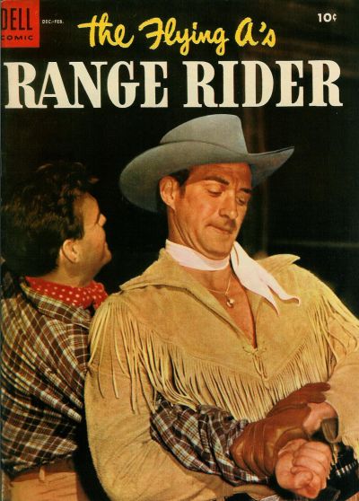 Cover for The Flying A's Range Rider (Dell, 1953 series) #8