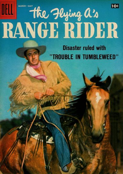 Cover for The Flying A's Range Rider (Dell, 1953 series) #21