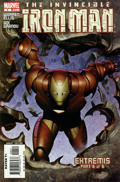 Cover for Iron Man (Marvel, 2005 series) #6 [Direct Edition]