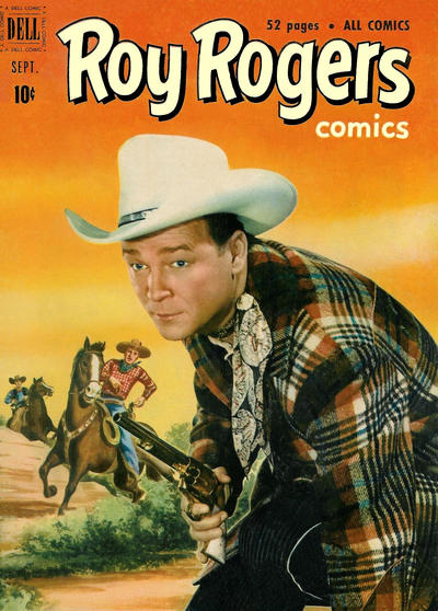 Cover for Roy Rogers Comics (Dell, 1948 series) #45