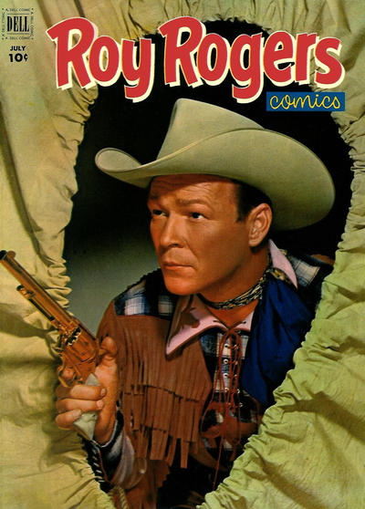 Cover for Roy Rogers Comics (Dell, 1948 series) #55