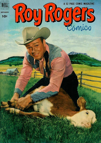 Cover for Roy Rogers Comics (Dell, 1948 series) #57