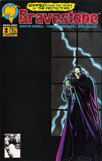 Cover for Gravestone (Malibu, 1993 series) #2 [Direct]