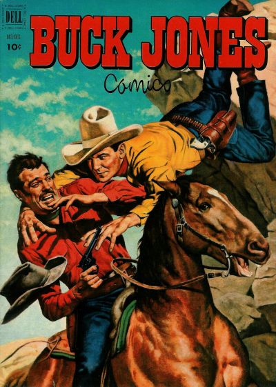 Cover for Buck Jones (Dell, 1951 series) #8