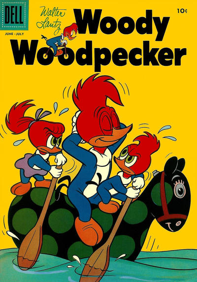 Cover for Walter Lantz Woody Woodpecker (Dell, 1952 series) #43