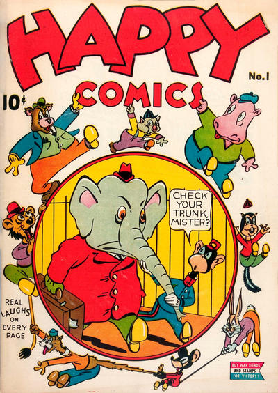 Cover for Happy Comics (Pines, 1943 series) #1