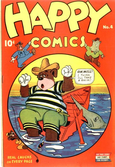 Cover for Happy Comics (Pines, 1943 series) #v2#1 (4)
