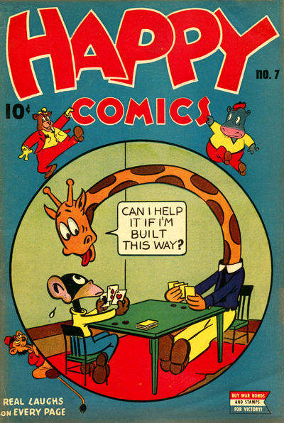 Cover for Happy Comics (Pines, 1943 series) #v3#1 (7)