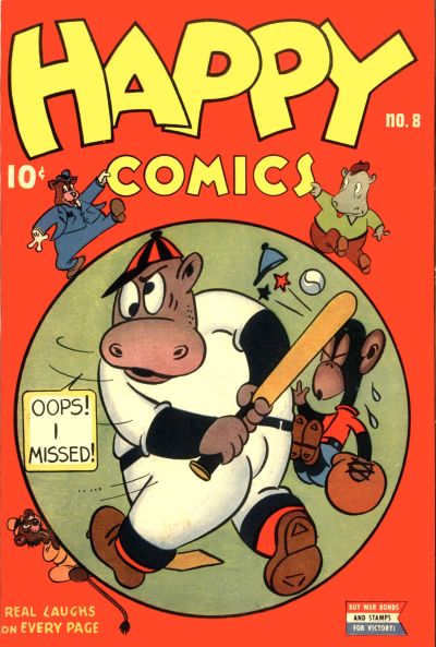Cover for Happy Comics (Pines, 1943 series) #v3#2 (8)