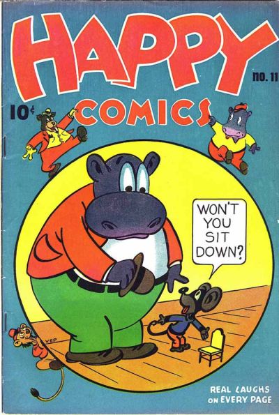 Cover for Happy Comics (Pines, 1943 series) #11