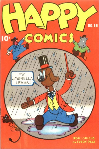 Cover for Happy Comics (Pines, 1943 series) #16