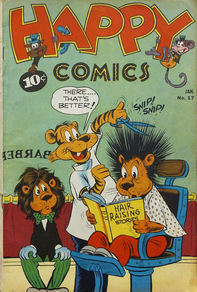 Cover for Happy Comics (Pines, 1943 series) #17