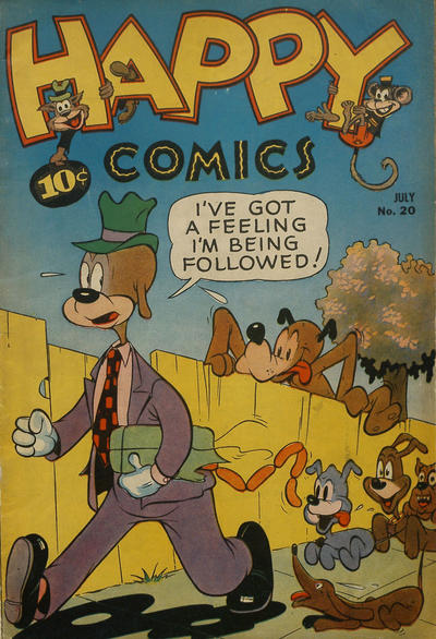 Cover for Happy Comics (Pines, 1943 series) #20