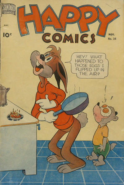 Cover for Happy Comics (Pines, 1943 series) #34