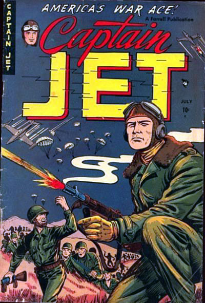 Cover for Captain Jet (Farrell, 1952 series) #2