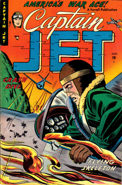 Cover for Captain Jet (Farrell, 1952 series) #5