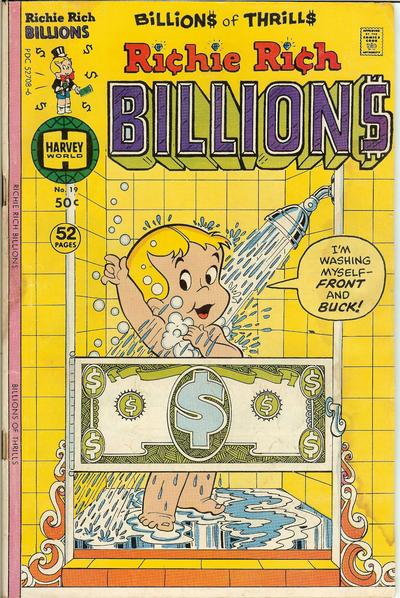 Cover for Richie Rich Billions (Harvey, 1974 series) #19
