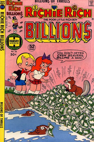 Cover for Richie Rich Billions (Harvey, 1974 series) #22