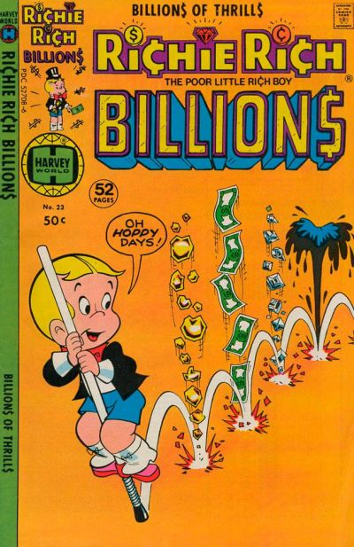 Cover for Richie Rich Billions (Harvey, 1974 series) #23