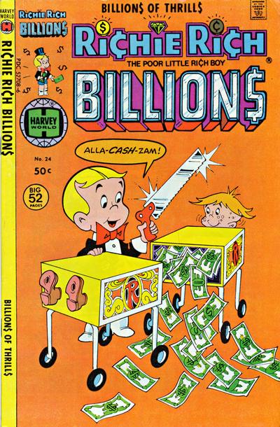 Cover for Richie Rich Billions (Harvey, 1974 series) #24