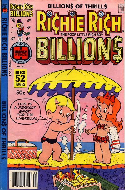 Cover for Richie Rich Billions (Harvey, 1974 series) #25