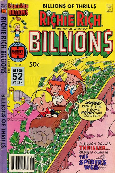 Cover for Richie Rich Billions (Harvey, 1974 series) #26