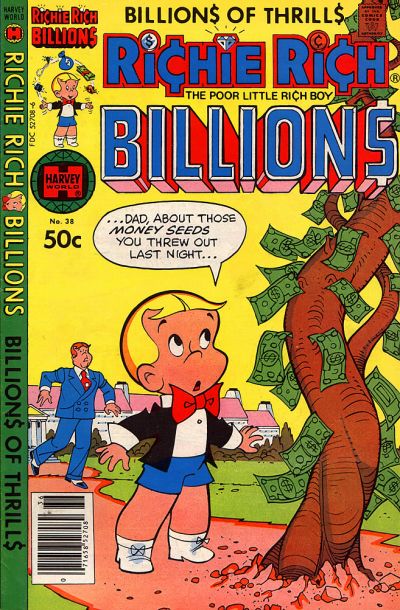 Cover for Richie Rich Billions (Harvey, 1974 series) #38