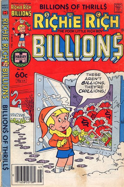 Cover for Richie Rich Billions (Harvey, 1974 series) #45