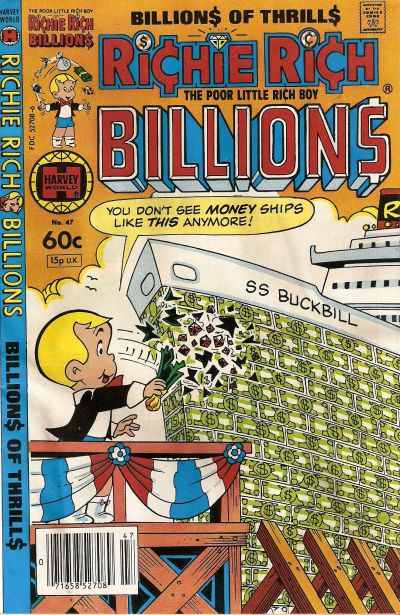 Cover for Richie Rich Billions (Harvey, 1974 series) #47