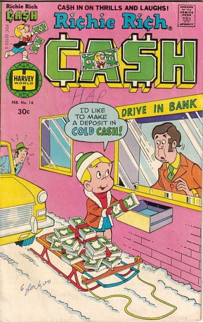 Cover for Richie Rich Cash (Harvey, 1974 series) #16