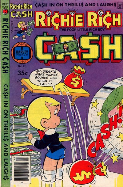 Cover for Richie Rich Cash (Harvey, 1974 series) #27