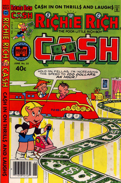 Cover for Richie Rich Cash (Harvey, 1974 series) #35