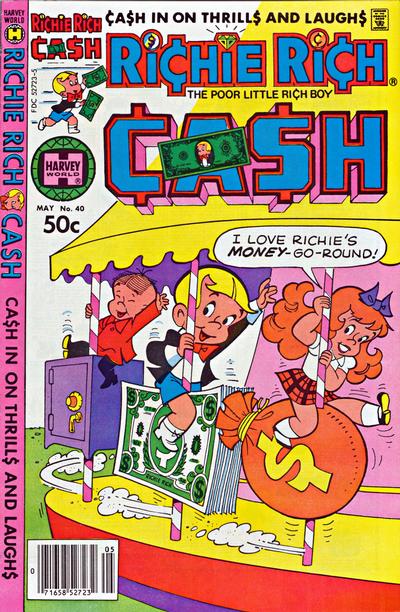 Cover for Richie Rich Cash (Harvey, 1974 series) #40