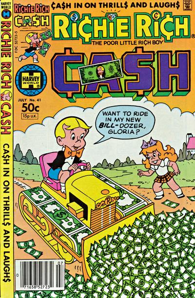 Cover for Richie Rich Cash (Harvey, 1974 series) #41