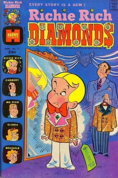 Cover for Richie Rich Diamonds (Harvey, 1972 series) #11