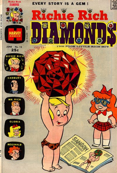 Cover for Richie Rich Diamonds (Harvey, 1972 series) #12