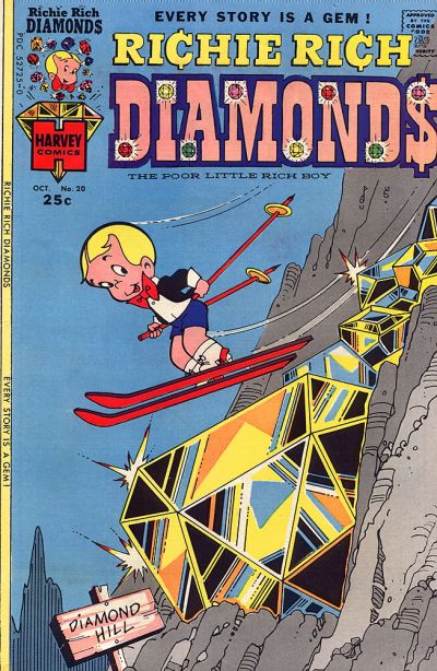 Cover for Richie Rich Diamonds (Harvey, 1972 series) #20