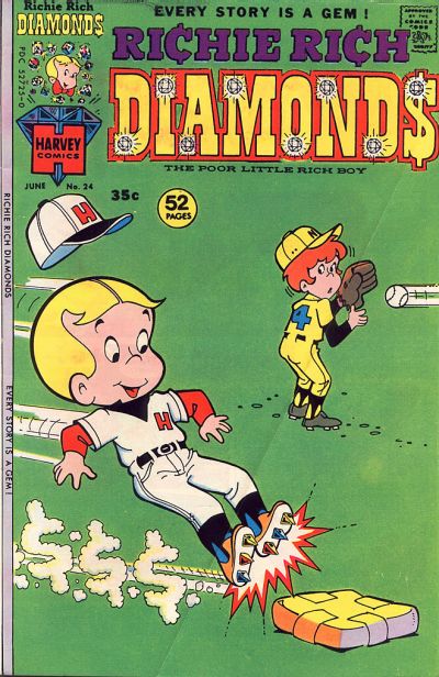 Cover for Richie Rich Diamonds (Harvey, 1972 series) #24