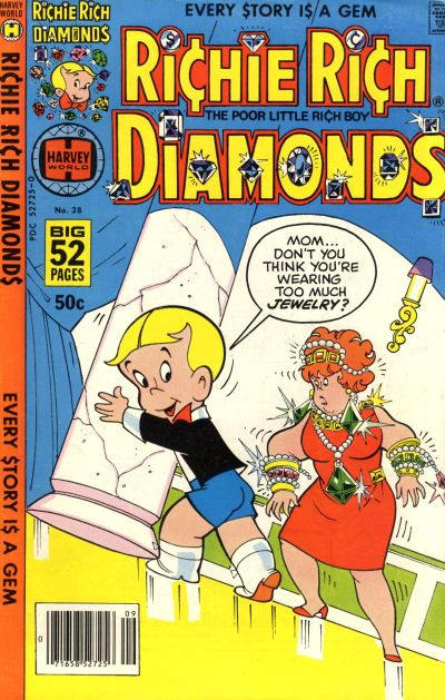 Cover for Richie Rich Diamonds (Harvey, 1972 series) #38