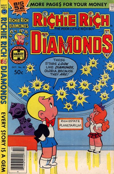 Cover for Richie Rich Diamonds (Harvey, 1972 series) #45