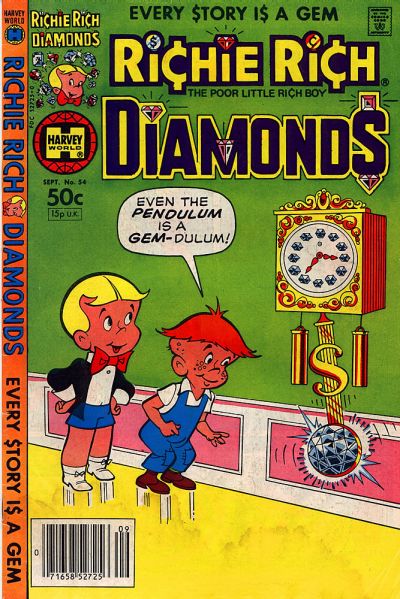 Cover for Richie Rich Diamonds (Harvey, 1972 series) #54