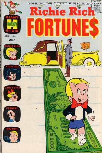 Cover for Richie Rich Fortunes (Harvey, 1971 series) #1