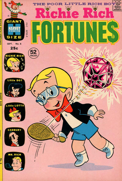 Cover for Richie Rich Fortunes (Harvey, 1971 series) #6