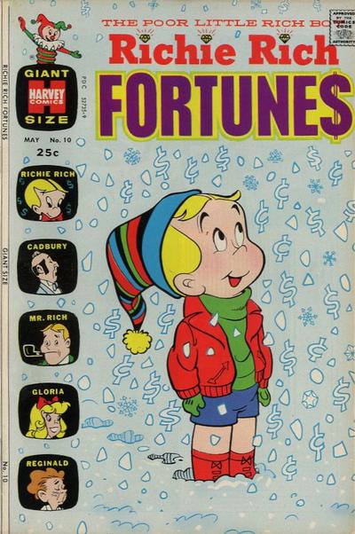 Cover for Richie Rich Fortunes (Harvey, 1971 series) #10