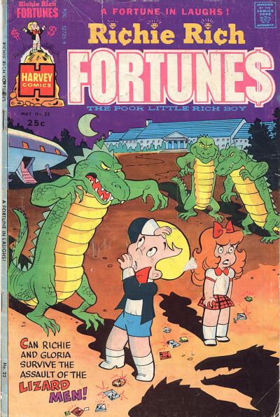 Cover for Richie Rich Fortunes (Harvey, 1971 series) #22