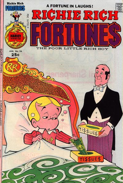 Cover for Richie Rich Fortunes (Harvey, 1971 series) #26