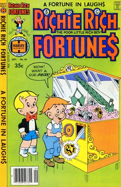 Cover for Richie Rich Fortunes (Harvey, 1971 series) #42