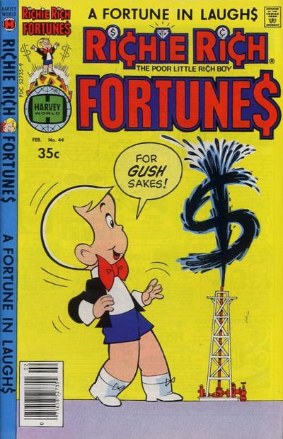 Cover for Richie Rich Fortunes (Harvey, 1971 series) #44