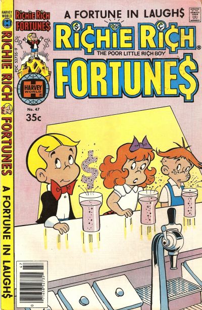 Cover for Richie Rich Fortunes (Harvey, 1971 series) #47